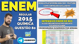 ENEM 2015  Questão 80  Pesticidas são substâncias utilizadas para promover o controle de pragas [upl. by Aggri]