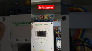 Softstar working principle shorts electrical softstarter vfd electrician motor viralshorts [upl. by Ycniuqed]