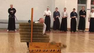 Dotan giri tameshigiri Porando Battodo Tai Kai 2009  Samurai Juku [upl. by Padriac]