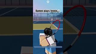 Rs tennis roblox robloxmemes foryou viral fyp [upl. by Andel]