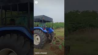 New Holland 5510  5 tind tech food cultivatortractorvivasaayi tamil [upl. by Heyes]