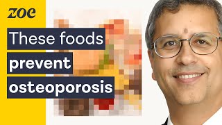 What to eat to avoid osteoporosis  Prof Cyrus Cooper amp Tim Spector [upl. by Marentic]