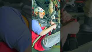 Blippi Explores a Firefighting Helicopter Shorts Helicopters Moonbugkids [upl. by Cindra992]