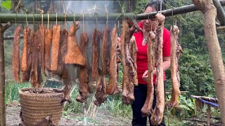 simplelifedhMarinating pork Drying drying meat how to preserve meat longterm [upl. by Herbst768]