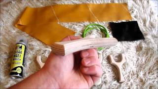 GAMEKEEPER quotDIY POACHERS KITquot CATAPULT  SLINGSHOT  SHOOTING [upl. by Leamse]