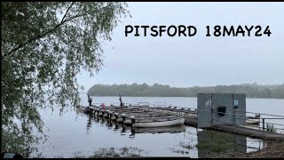 15 PITSFORD LATE SPRING  WASHINGLINE TACTICS  DOUBLE HOOK UPS  TROUT FLYFISHING BOAT 180524 [upl. by Erleena]