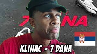 BALKAN RAP REACTION  Klinac  7 Dana ProdKei [upl. by Ahtnamys]