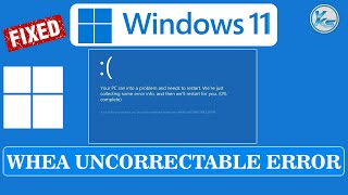 ✅ How To Fix WHEA UNCORRECTABLE ERROR  Windows 11 BSOD Fix [upl. by Christi]