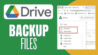 How to Backup Files with Google Drive [upl. by Lerrad74]