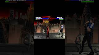 Shang Tsung Cyrax Ermac 100 combo retro gaming fightinggames arcade nostalgia umk3 gamer [upl. by Kciredohr180]