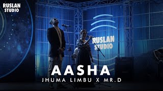 Jhuma Limbu X Mr D  Aasha  Ruslan Studio [upl. by Idnam]