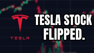 Tesla Stock Just FLIPPED URGENT [upl. by Atinrahc]