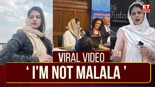 Yana Mirs Viral Speech  Im Not Malala And Safe In My India  Yana Mir Denounced Paks Propaganda [upl. by Hasin]