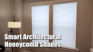 Smart Architectural Honeycomb Shades From Serena by Lutron [upl. by Mohkos]