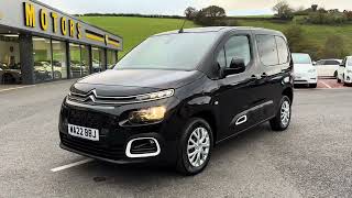 2022 CITROEN BERLINGO WAV 15 BLUEHDI FEEL Wheelchair Access Vehicle for sale at Castle Motors [upl. by Etnoek]