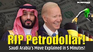 The End of an Era Saudi Arabia Terminates Petrodollar Deal What’s Next  BUSINESS APAC [upl. by Barthelemy]