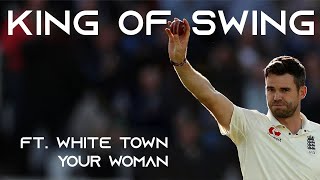 James Anderson Bowling ft White Town Your Woman  Wickets Compilation  A Tribute [upl. by Gonagle792]