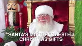 INTERVIEW W SANTA  MOST REQUESTED GIFTS IN 2018 [upl. by Rorke]