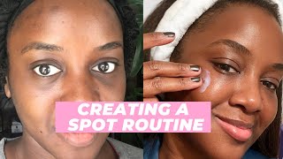 Skincare Routine for Hyperpigmentation Black Skin [upl. by Alatea]