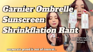 Ombrelle Sunscreen Shrinkflation Rant  Corporate Greed is Out of Control [upl. by Eneleoj]