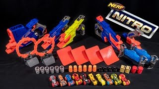 REVIEW Nerf Nitro Launchers  Bulk Review [upl. by Gilda122]