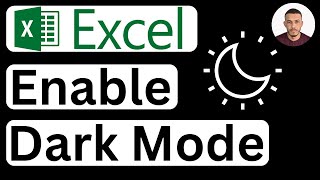 How to Enable Dark Mode in Excel  Easy to Follow [upl. by Sivahc]