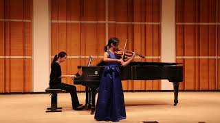 P de Sarasate Spanish Dances Op 21  No 1 Malaguena  Claire Lee 12 [upl. by Gninnahc196]