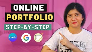 CREATE ONLINE PORTFOLIO  Step by Step Guide that is EASY to FOLLOW for BEGINNERS [upl. by Soble]