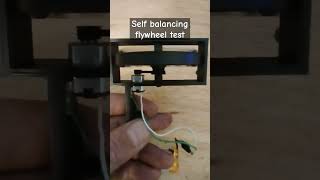 Flywheel project spinning up electronics physics 3dprinting [upl. by Dnumde]