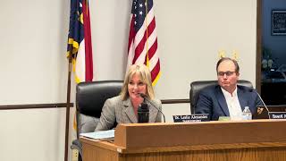 Watauga Board of Education meeting Monday October 14 2024 Video 1 [upl. by Assereht]