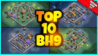 New Best Bh9 base link Trophy Base Top10 With Link in Clash of Clans  builder hall 9 base 20 [upl. by Klotz]