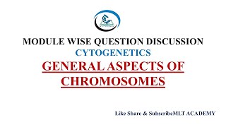 CYTOGENETICS GENERAL ASPECTS OF CHROMOSOME  MODULE WISE DISCUSSION DMERRB [upl. by Sirapal]