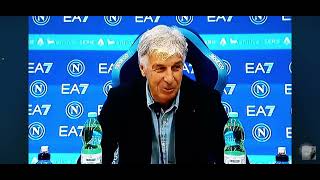 Conferenza stampa di Gian Piero Gasperini al termine della partita contro il Napoli🇮🇹 [upl. by Sheffield]