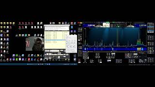 Frequency Scanner SWR Plotter for PowerSDR ke9ns v280 [upl. by Pillow]