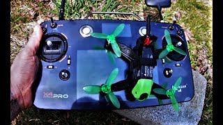 Hubsan H7000 bound to H123D Jet Brushless RC Drone REVIEW [upl. by Sheffy]