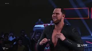 WWE 2K19 Curtis Axel Entrance PS4Xbox OnePC [upl. by Stanislas820]