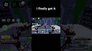 sanguine is hardest thing to get fr bloxfruits roblox [upl. by Blunt]