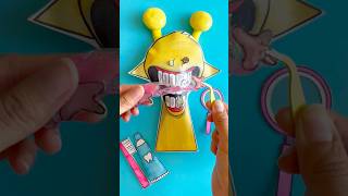 Making Incredibox Sprunki SIMON Yellow  Care Tips Squishy Paper  Ghes Handmade [upl. by Aitra]