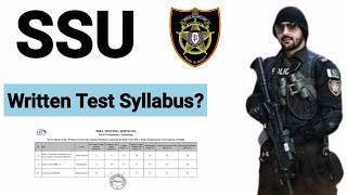 SSU Written Test Syllabus Of Police Constable Junior Clerk  SSU Past Papers [upl. by Nat]