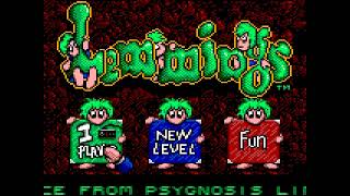 Gameplay  1161 Lemmings Game Gear  8 [upl. by Eulau]