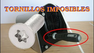 TORNILLOS IMPOSIBLES COMO RETIRARLOS MUY FACILMENTE [upl. by Inasah]