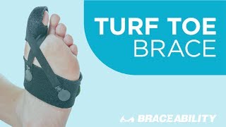 Turf Toe Brace  This Soft Treatment Splint Works Better Than Taping [upl. by Atterbury810]