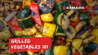 Grilled Vegetables 101  Chef Eric Recipe [upl. by Gnel]