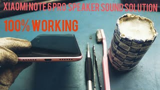 REDMI NOTE 6 PRO SPEAKER SOUND CRACKING ISSUE SOLUTION [upl. by Survance]