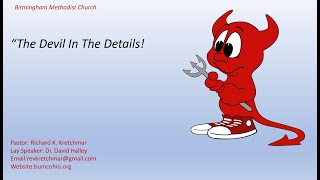 10202024  quotThe Devil In The Detailsquot [upl. by Alrats]