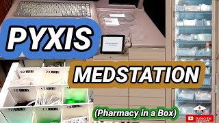 Automated Medication Dispensing Unit  Pyxis MedStation Tutorial  Pharmacy in a Box [upl. by Siseneg984]