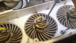 Servicing a holmes 3 motor window fan [upl. by Waldron]