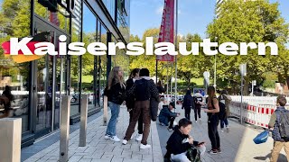 Kaiserslautern Germany 🇩🇪  Walking City Center 4K 60fps UHD [upl. by Enej]