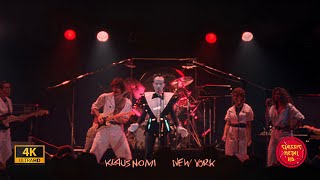 Klaus Nomi  Total Eclipse 1981 4k Remastered [upl. by Naz533]