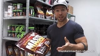 MUTANT MASS Erfahrung mit Weight Gainer für Hardgainer  MUSKELMACHERSHOPDE [upl. by Ploss675]